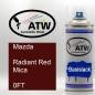 Preview: Mazda, Radiant Red Mica, 0FT: 400ml Sprühdose, von ATW Autoteile West.